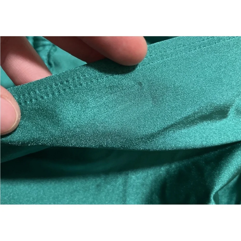 Art Class Target Girls Green One Piece Cut Out Halter Swimsuit XL 14